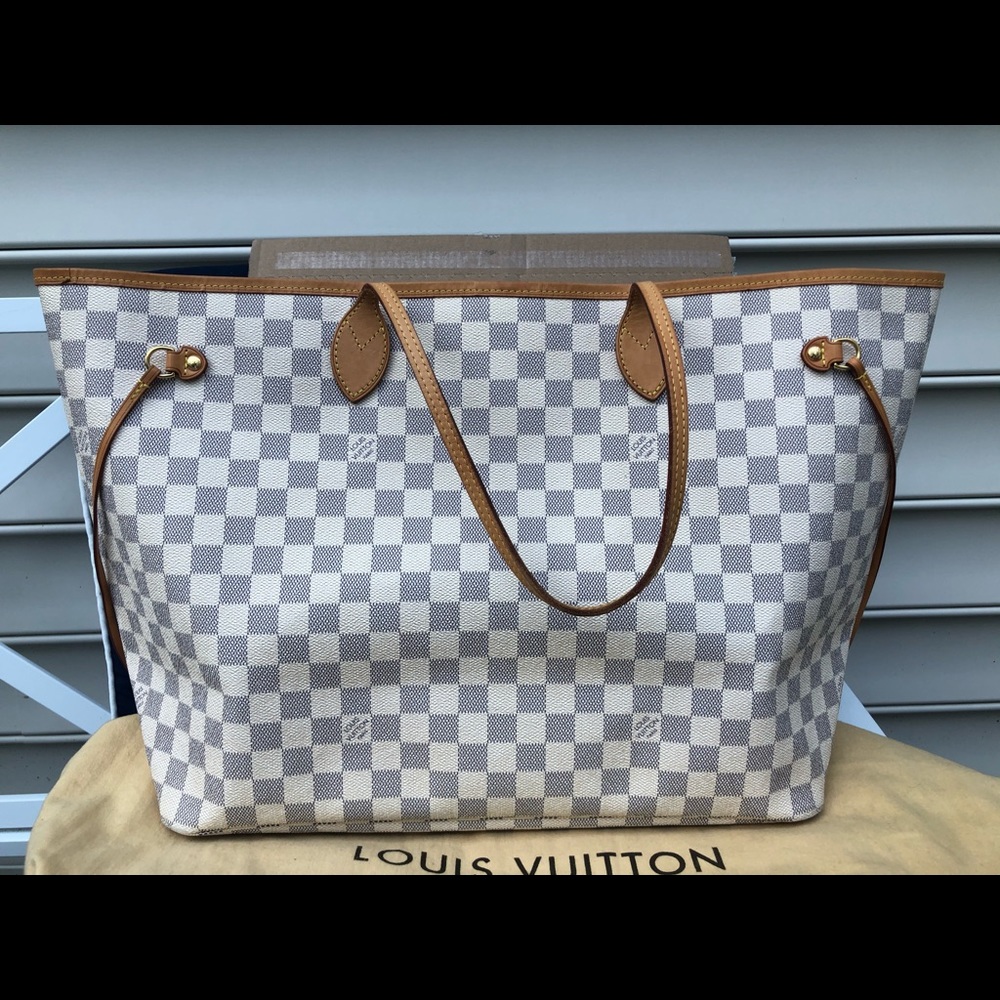 ❌SOLD❌ Louis Vuitton Neverfull GM Damier Azur
